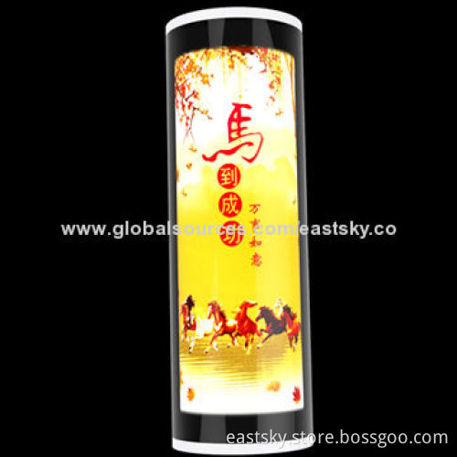 2200mAh Illuminated External Battery, LED Light Box Advertising DesignNew